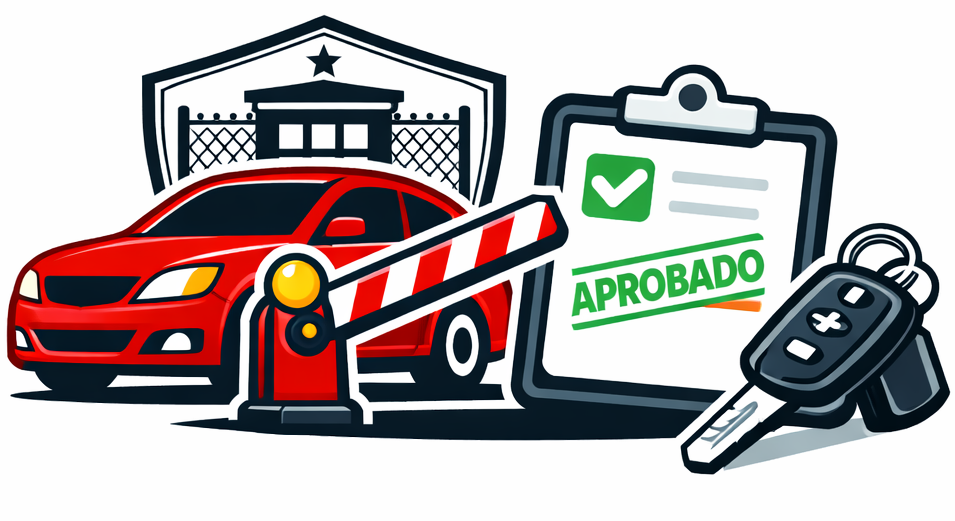 Solicitud de Salida de Vehículos del CRV